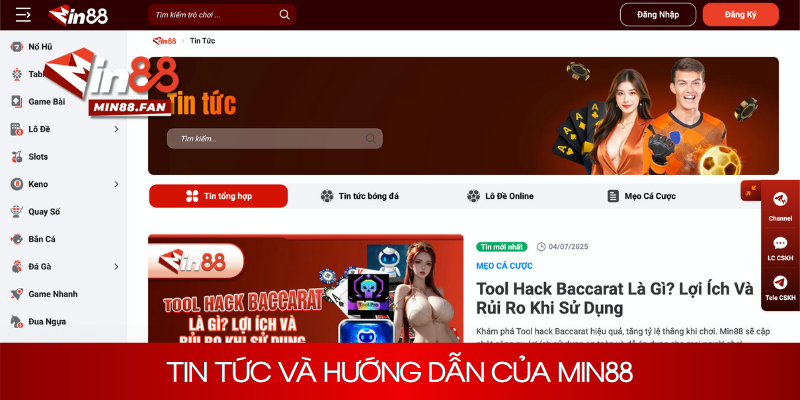 Tin tức và hướng dẫn của Min88